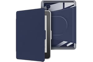 Magnetic Detachable Case for Kobo Clara Colour/2E/BW | Acrylic Back & Vegan Leather | Auto Wake/Sleep | 2-in-1 Design with Bu