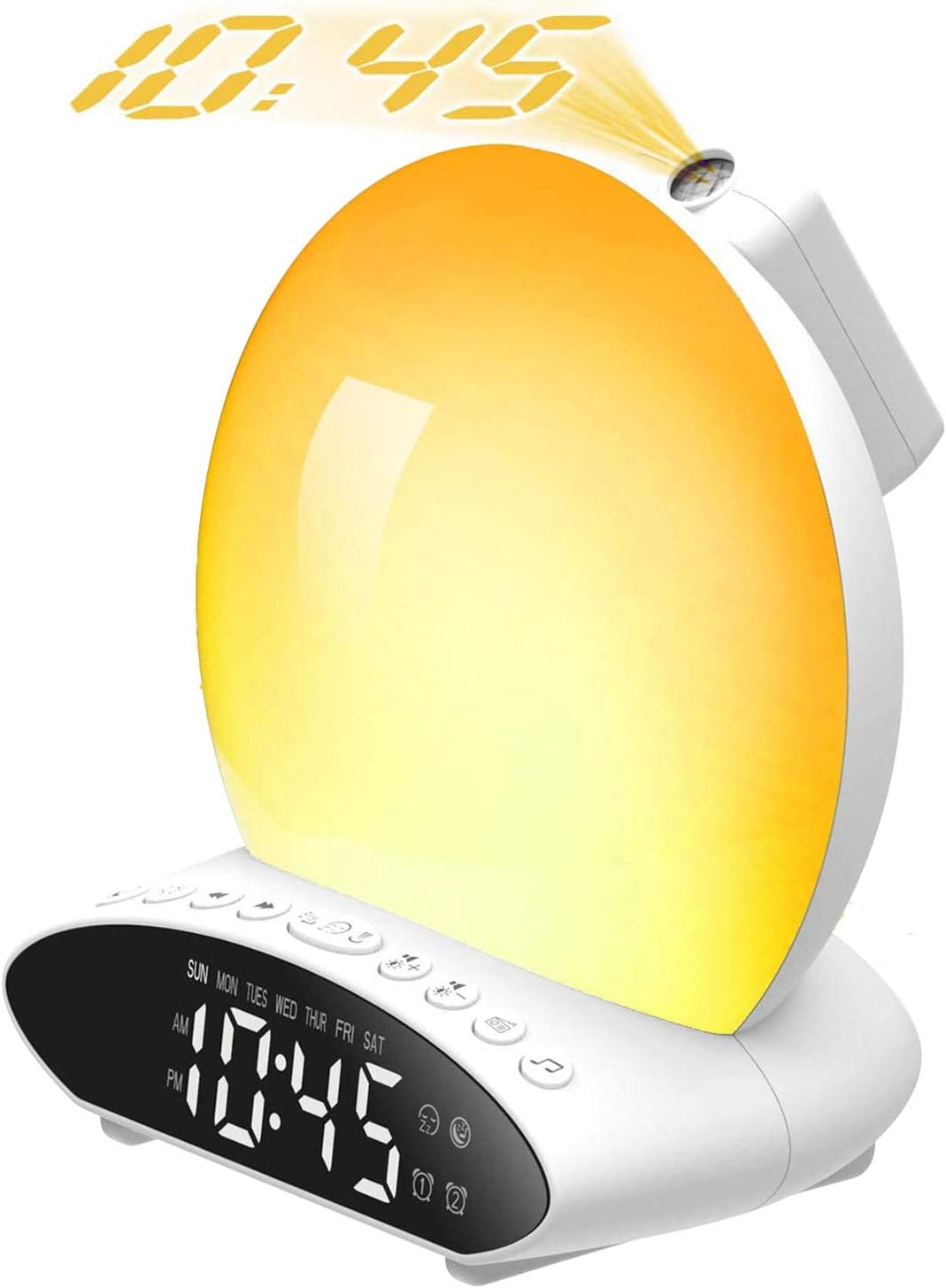 HebyTinco Wake up Light, Smart Wake Up Light Despertador Luz, LED