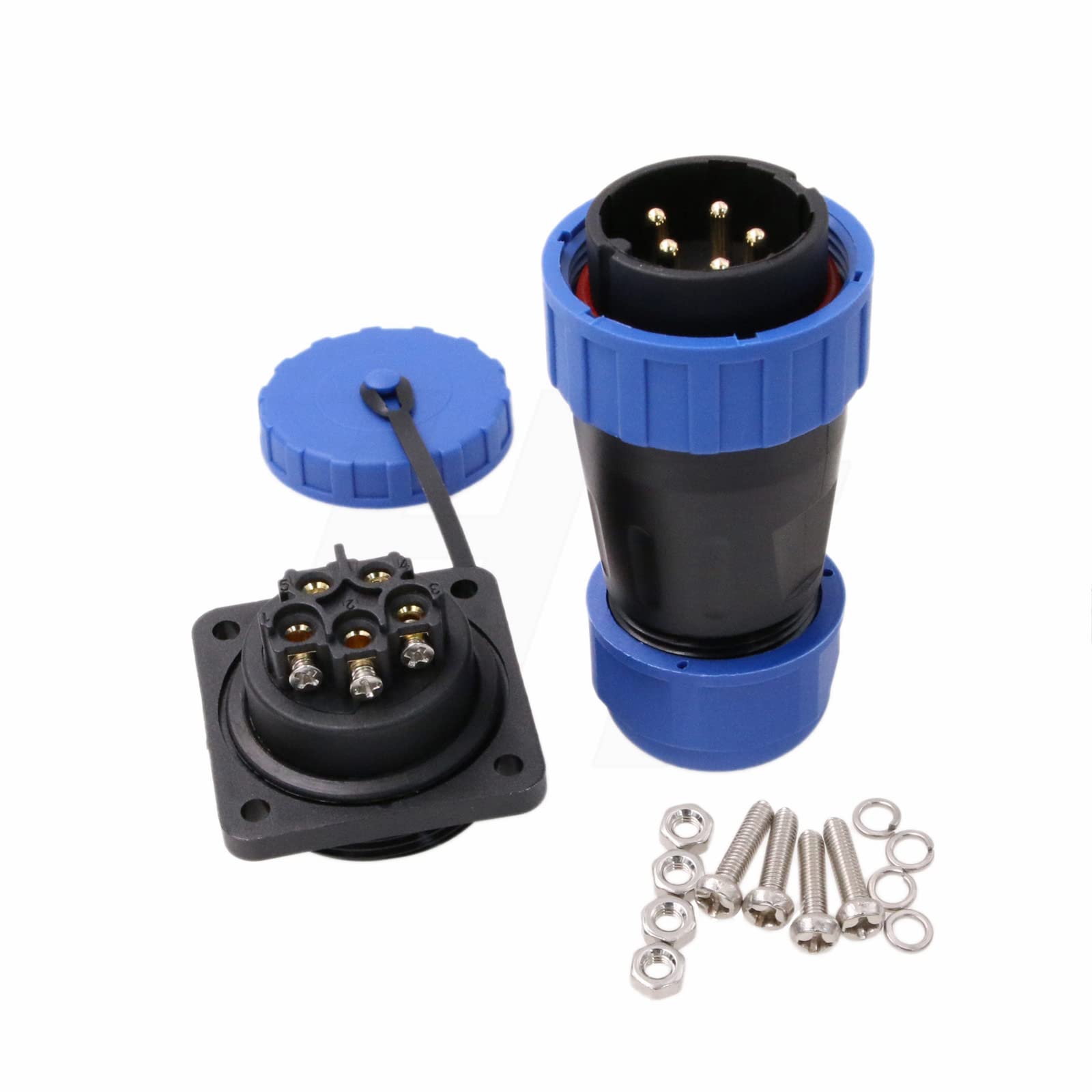 HangTon TY28 5 Pin 25A Aviation Waterproof