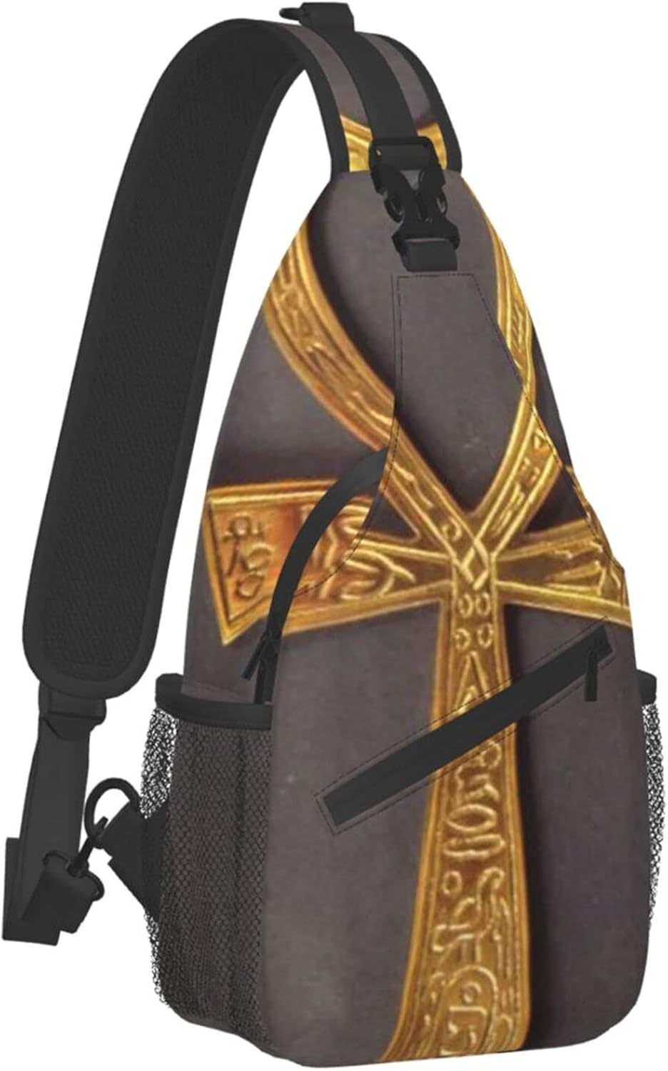 Ancient Egyptian Ankh Crossbody Bags Casual Sling Backpack
