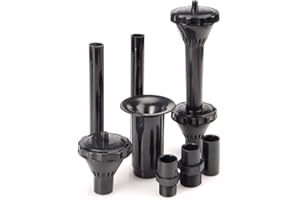 SAIM Fountain Pump Nozzle kit, Water Fountain Spray Head Set - Mushroom Water Fountain Spray Heads -3 Fountain Patterns: Blossom, Mushroom and Two - Tier Patterns