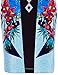 MOQUEEN Women's Slim Fit Floral Bodycon Tunic Dress 2161