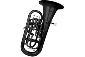 COOLWIND Cool Wind CEU-200 Series 4-Valve Plastic Euphonium Black