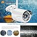 Jennov 720P Wifi Wireless Security Cameras Outdoor Waterproof Cctv Bullet IP Network Camera With Built-in 16G MicroSD Card Day Night Vision Mobilephone Remote View