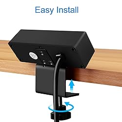 CCCEI 3 Outlet Desk Clamp Power Strip with USB