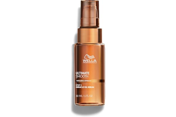 Wella Professionals ULTIMATE SMOOTH Miracle Oil Serum for Dry, Dull & Frizzy Hair | Nourishes, Smooths & Adds a Silky Shine |