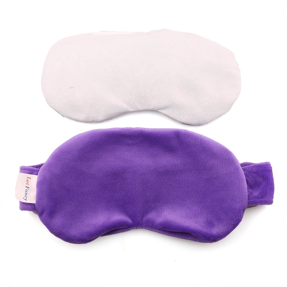 Lavender Eye Pillow Mask Hot Cold Aromatherapy For Sleep,Migraine,Spa