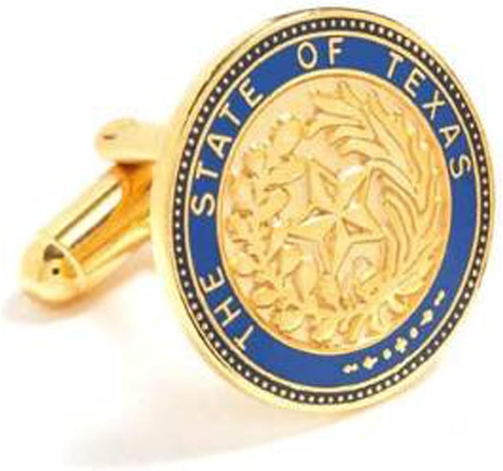 Cufflinks State of Texas Official Seal Cuff Links Amazon.co.uk Jewellery