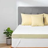 Marsail Twin XL Mattress Topper, 3 Inch Cooling Memory Foam Gel Infused with Soft Cover, CertiPUR-US and Oeko-TEX Certified, Suitable for Sofa, RV, Camping