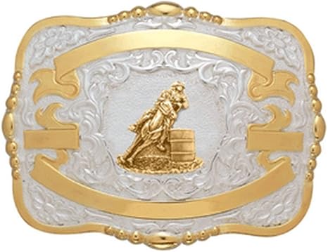 barrel racing belt buckle