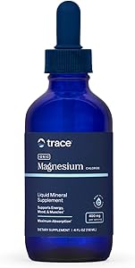 Trace Minerals Liquid Ionic Magnesium, 400 mg, 4 Ounce