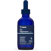 Trace Minerals Liquid Ionic Magnesium, 400 mg, 4 fl oz | Ionic magnesium chloride with high bioavailability. Supports 300 biochemical reactions and calm muscles. 30 servings.