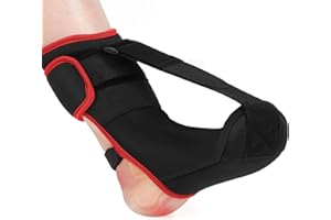 ANSUSIC Plantar Fasciitis Night Splint 3 Adjustable Plantar Fasciitis Relief Straps,Support Relief Foot Drop Achilles Tendonitis 1PC