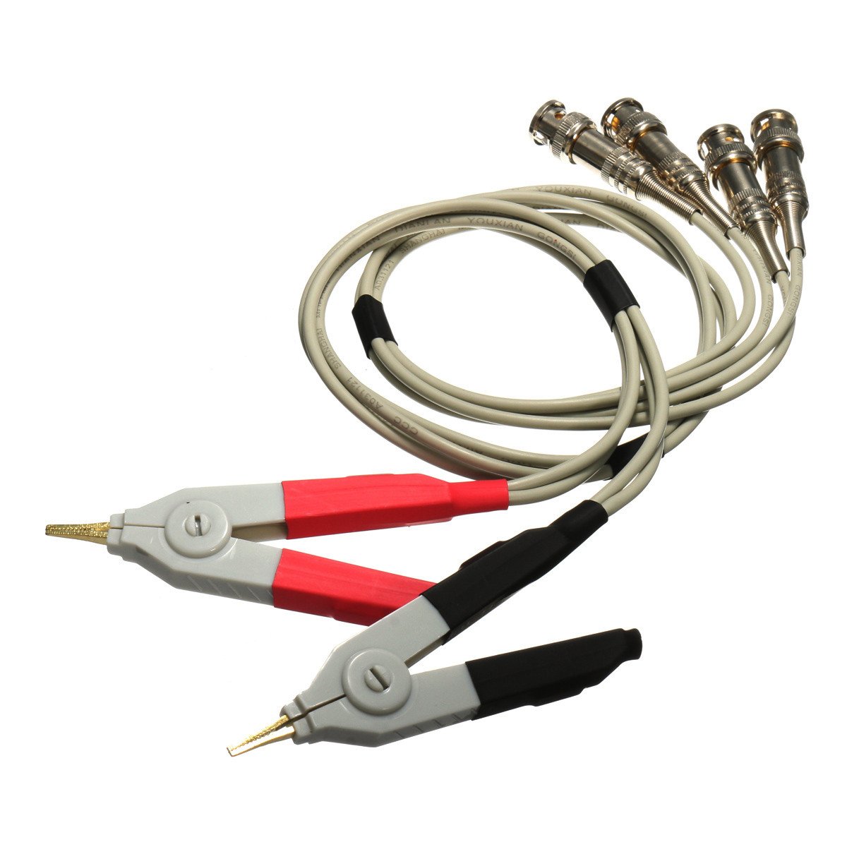 Generic LCR Meter Test Leads/Clip Cable/Terminal Kelvin Probe Wires with 4 BNC Amazon.in