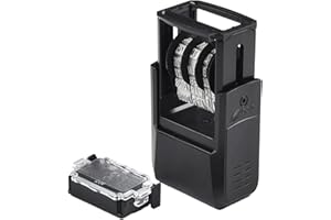 Date Stamp For Trodat 4810 Self Inking Rubber Stamp With Replaceable Pad, Adjustable Date Print In English, Mini Dater For Of
