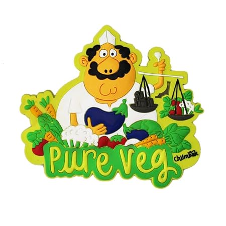 Chumbak PVC Pure Veg Magnet