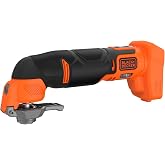 BLACK + DECKER 20V MAX Oscillating Tool, MultiTool, 6-speed, Tool Only (BDCOS20B)