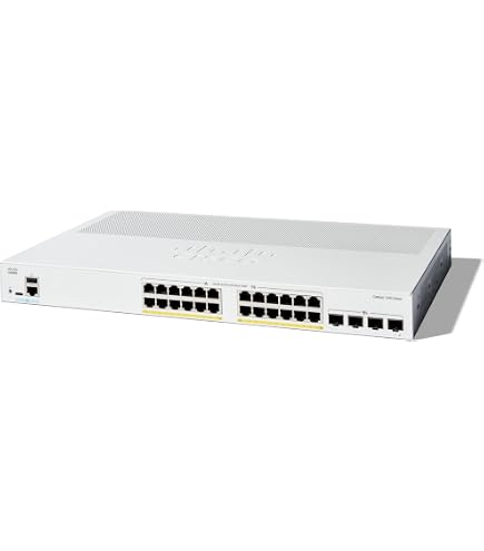 Amazon.com: Cisco Catalyst 1300-16P-4X Managed Switch, 16 Port GE