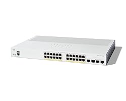 Cisco Catalyst 1300-24P-4X Managed Switch, 24 Port