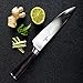 Chef Knife, VIPON 8 inch High Carbon Stainless Steel Kitchen Knife Ergonomic Handle Durable Blade Sharp Butcher Knife with Guard&Gift Box