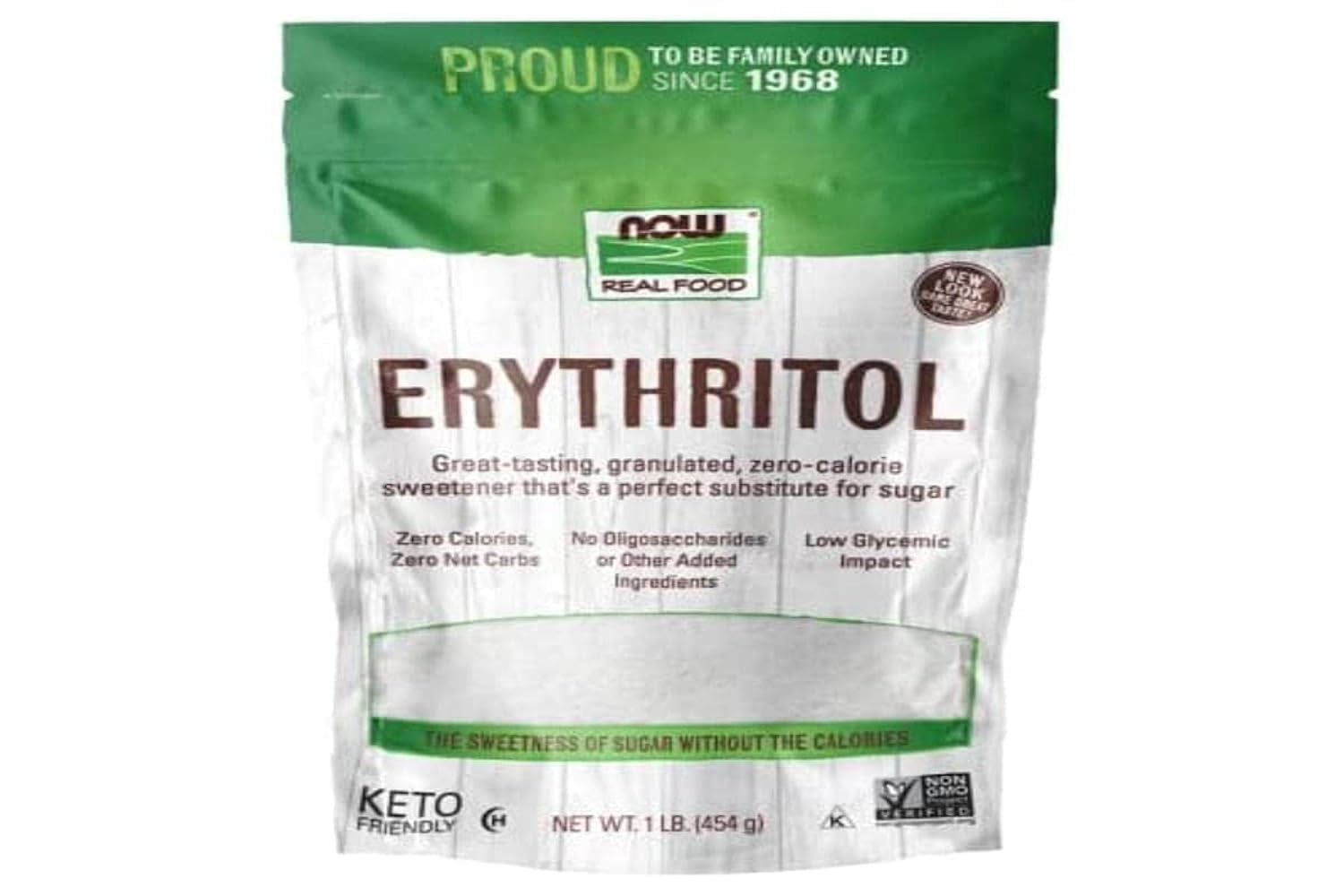 Now 100% Pure Erythritol Powder