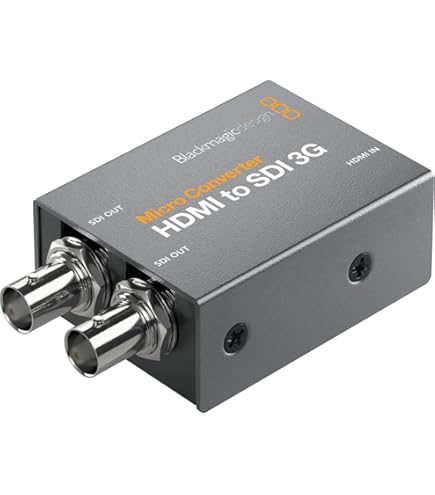 Amazon.com: Blackmagic Design Micro Converter SDI to HDMI 12G Amazon.com: Blackmagic Design Micro Converter SDI to HDMI 12G