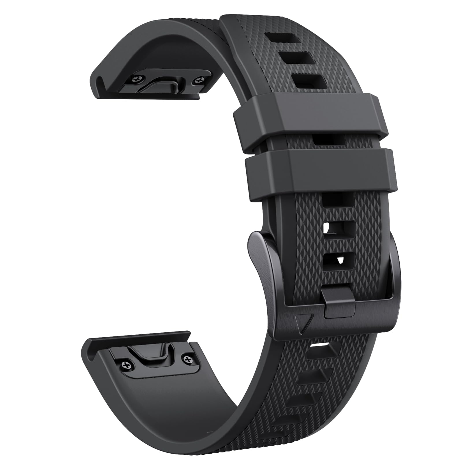 NotoCity for Garmin Fenix 6/6 pro Strap, Quickfit 22mm for Fenix 5/7/5 plus/7 Pro/8 47mm, Watch Strap for Forerunner 935/945/965, Approach S60/S62, Instinct 2, Tactix 8 47mm(Black) โ image 1