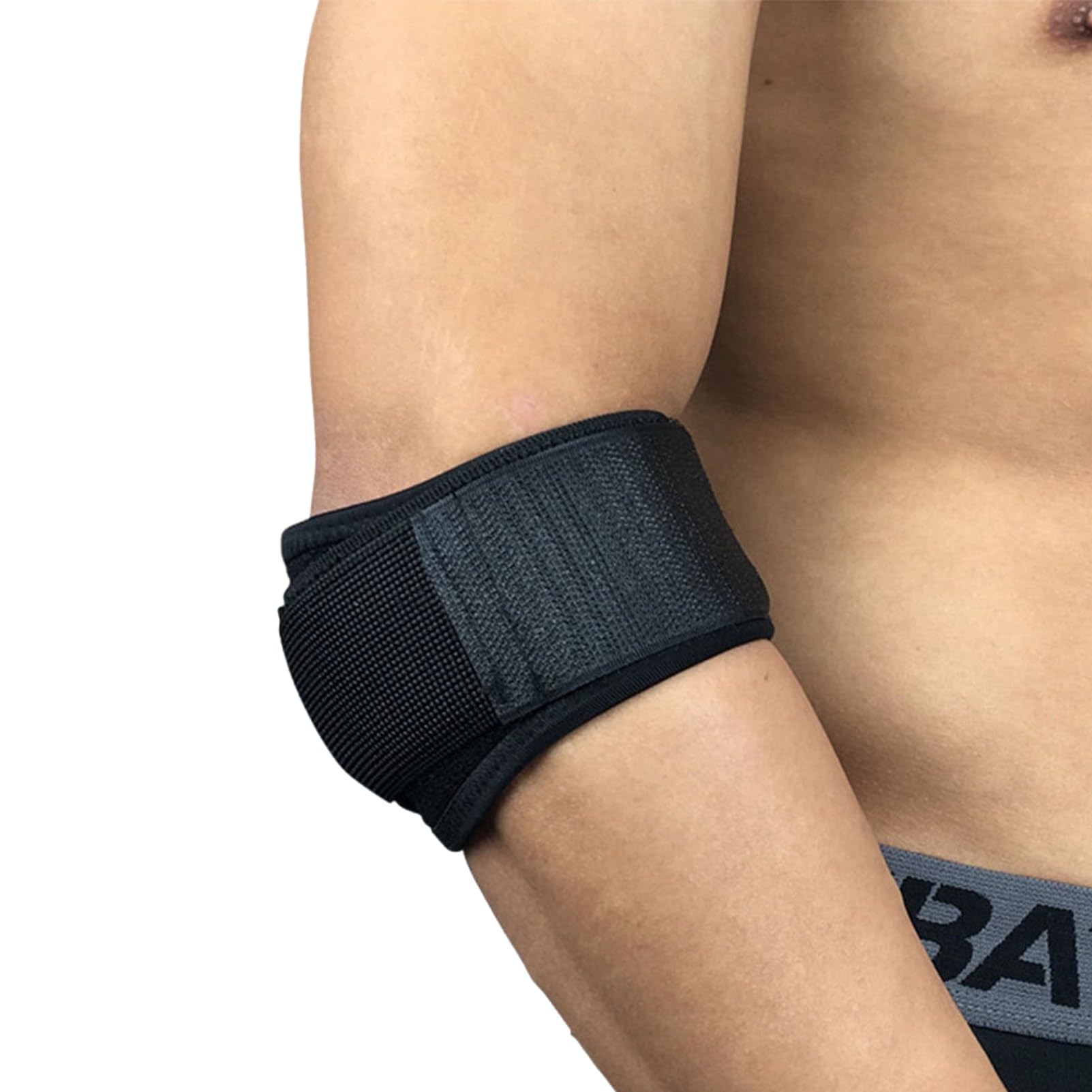 SONGQEE Upgraded Tennis Elbow Support Strap for Men Women, Golfers Elbow Brace Adjustable Arm Support for Tennis Elbow, Volleyball, Badminton, Relief Pain, Elbow Brace with EVA Compression Pad