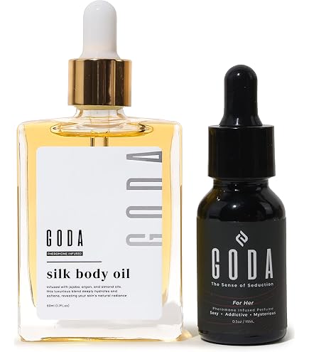 Amazon.com : GODA Pheromones Perfume & Cologne Duo + Silk Body Oil
