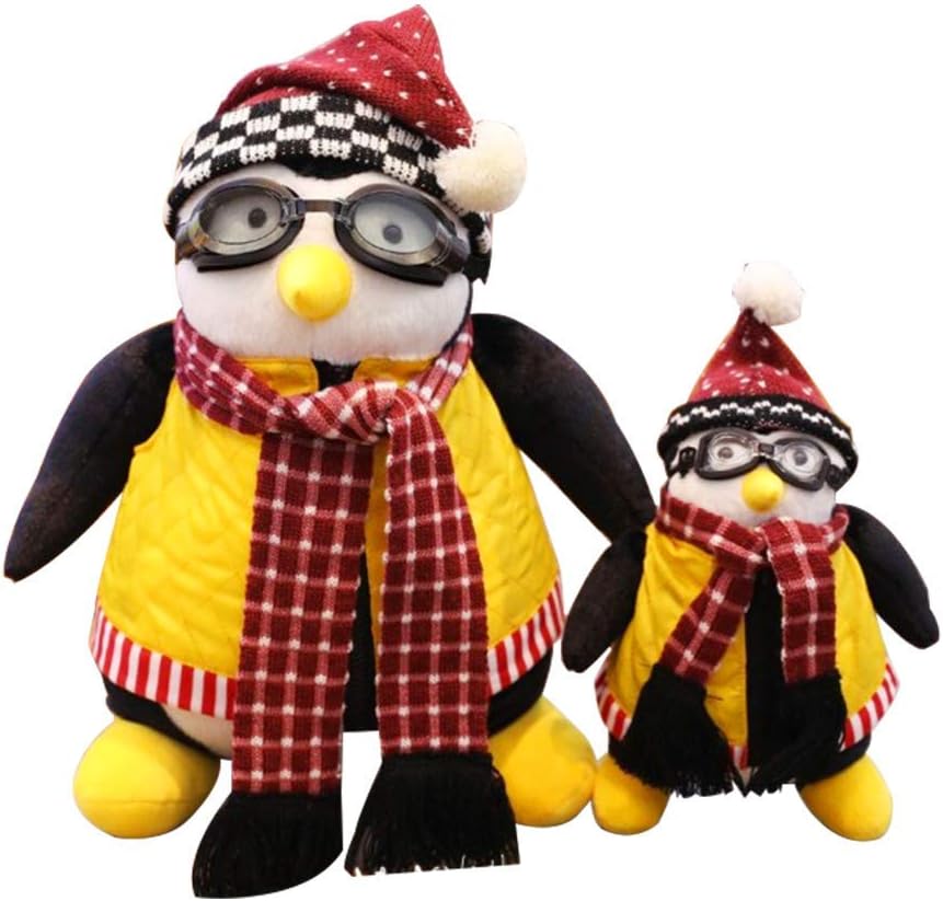 Cute TV Friends Plush Doll Joey's Friend HUGSY Penguin Rachel Soft Stuffed Penguin Seal Toys (27CM)