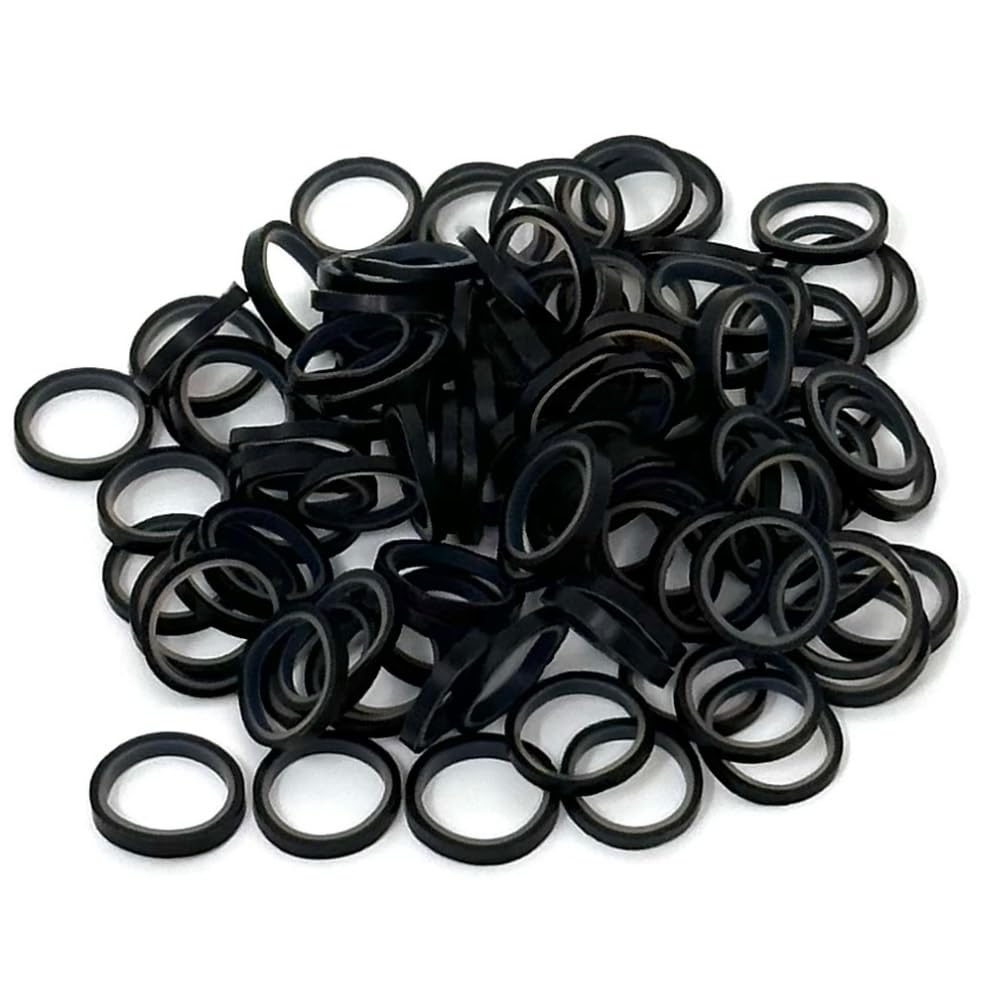 Dog Hair Scrunchies Black Pack of 100