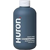 Huron Men’s Conditioner - Lightweight, Hydrating Conditioner - Eliminates Frizzy Hair, Moisturizes, & Restores Shine - Clean & Invigorating Scent - 100% Vegan Ingredients & Cruelty-Free - 11.8 Fl Oz