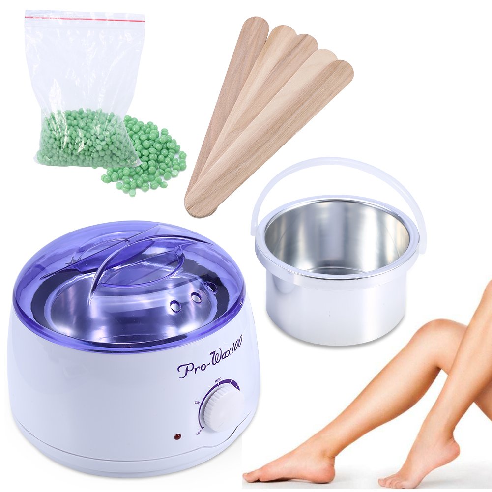 Amazon Com Hair Removal Waxing Kit Electric Hot Wax Warmer