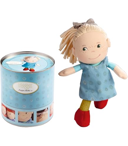 HABA Bambola Bruno – Fantastica bambola di stoffa da 30 cm per bambini – Facilissima da mettere e da estendere, facile da pulire e lavabile, a partire dai 18 mesi – 2011832001 HABA Bambola Bruno – Fantastica bambola di stoffa da 30 cm per bambini – Facilissima da mettere e da estendere, facile da pulire e lavabile, a partire dai 18 mesi – 2011832001