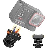 Desiontal Cold Shoe Adapter Mount with Magnetic Quick Mount Holder, 160 Tilt Adjustable, Universal Action Camera Accessory for Insta360 Ace Pro2 / AcePro / Ace, with 1/4" Screw Hole