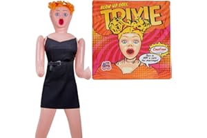 AIR GAG Blow up Doll - Inflatable Doll - Funny Gift for Bachelor or Hen Party, Pranks, Birthdays, Homeland Parties and Fun Ev