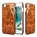 iPhone 8 Case iPhone 7 Leather Case, Icarercase Oil Wax Genuine Leather Detachable 2 in 1 Case, Wallet Folio Flip and Back Cover Design with Magnetic Strap for iPhone 7/8 4.7 inch (Brown)