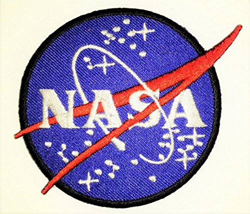 NASA USA (Blue) Iron on Patch by 3A1Y