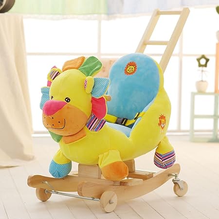 lion rocking horse