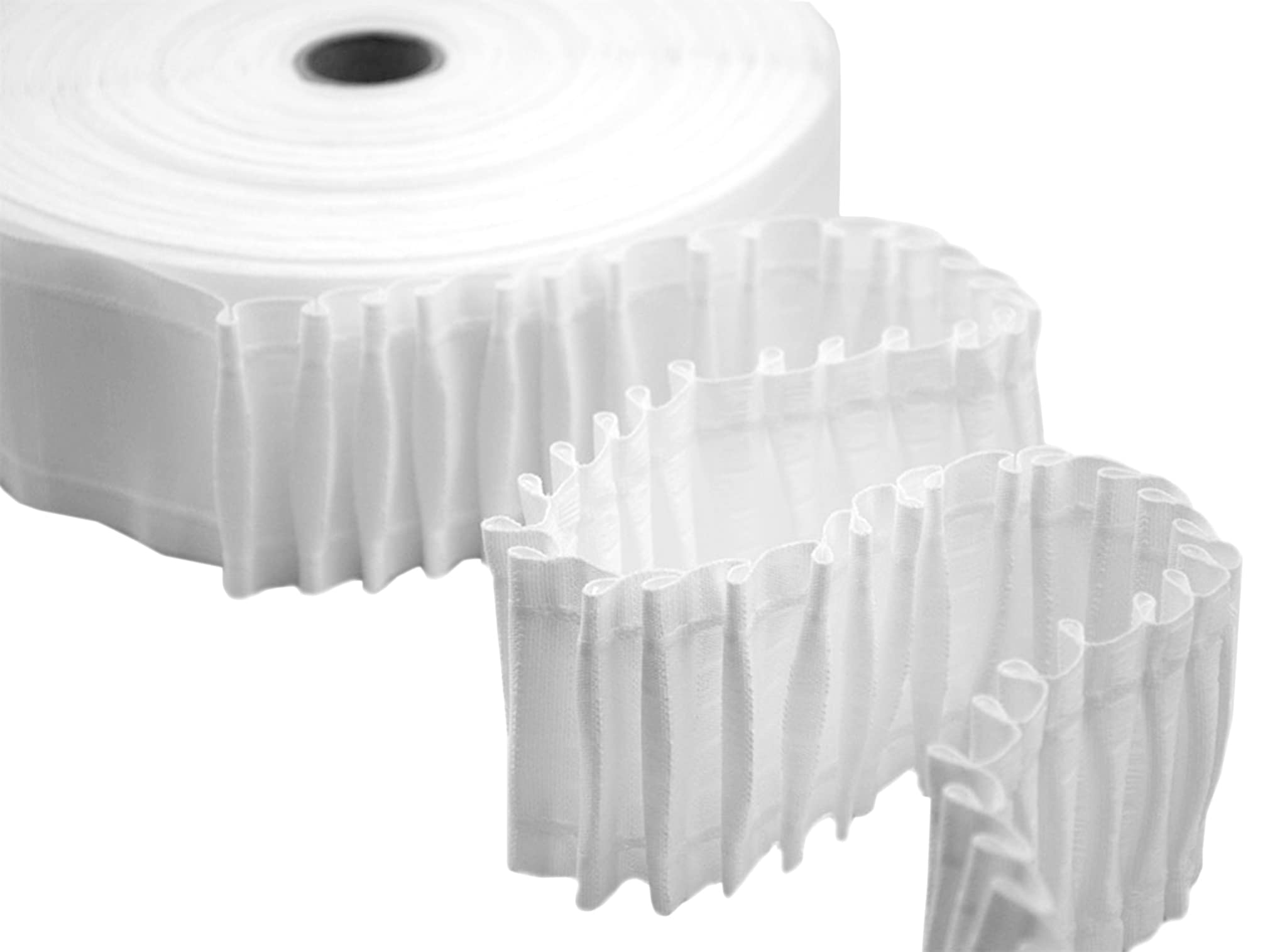 Furlanis Ribbon for Curtain, Polyester, Multi-Coloured, 70 mm x 50 m