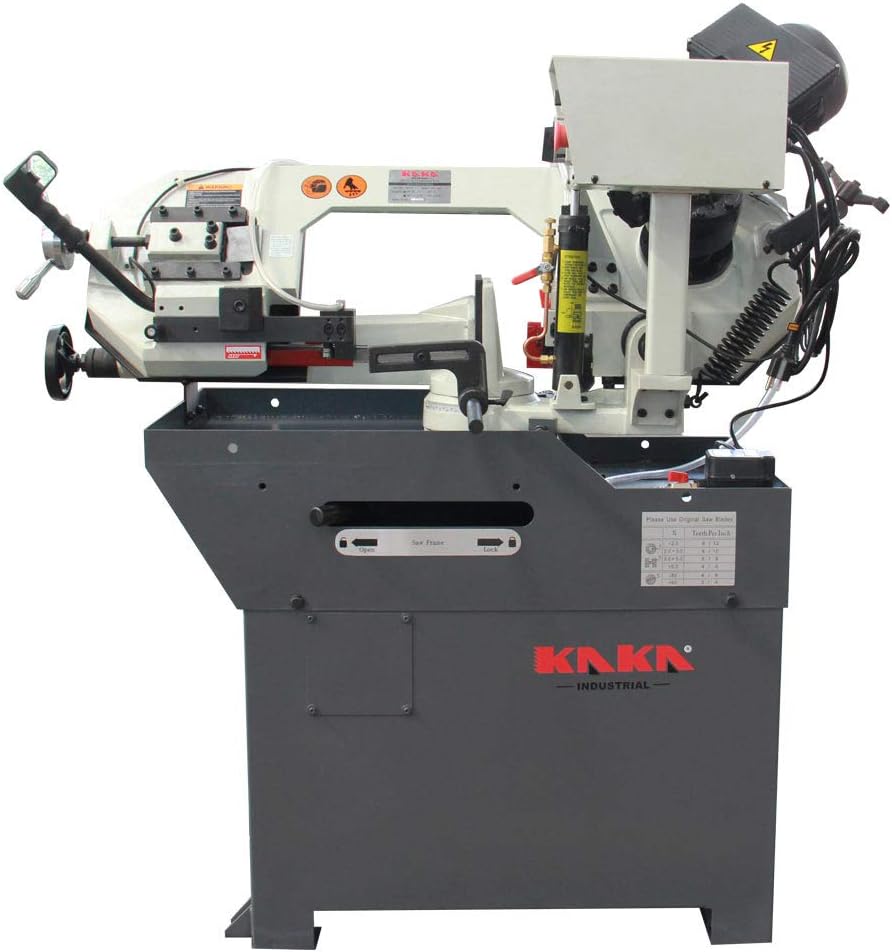 KAKA Industrial Metal Cutting Band Saw, Solid Design Metal Bandsaw, Horizontal Bandsaw, High