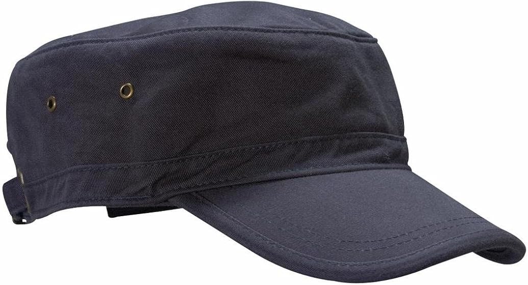 econscious SWEET-250 100% Organic Cotton Twill Adjustable Corps Hat, Black: Clothing