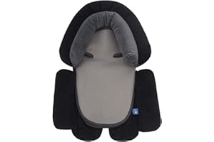 COOLBEBE Upgraded 3-in-1 Car Seat Insert Cushion Pad for Newborn Infant - Extra Soft Body Seat Insert Cushion Pad, Perfect fo