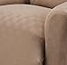 Stretch Sensations, Newport Recliner Slipcover, Standard Recliners, Perfect Chair Protection, Comfortable and Easy Stretch Fabric (Wheat)