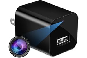 ZOGGCOX Hidden Camera 1080P WiFi USB Charger Camera Spy Cam - Nanny Cam with Night Vision & Motion Detection, Wireless Small Indoor Security Camera for Home/Baby/Pet/Nanny with App Live Feed