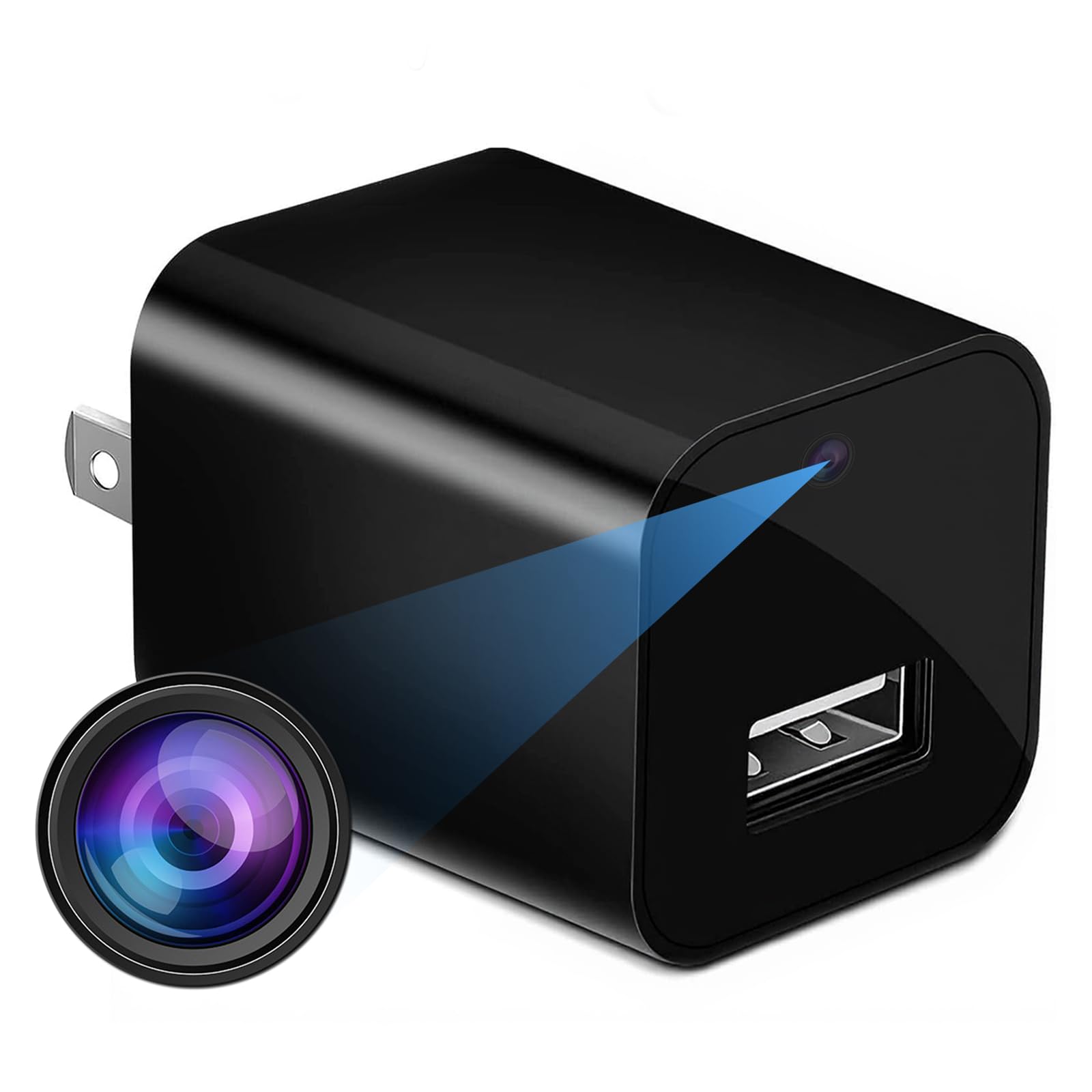 ZOGGCOX Hidden Camera 1080P WiFi USB Charger Camera