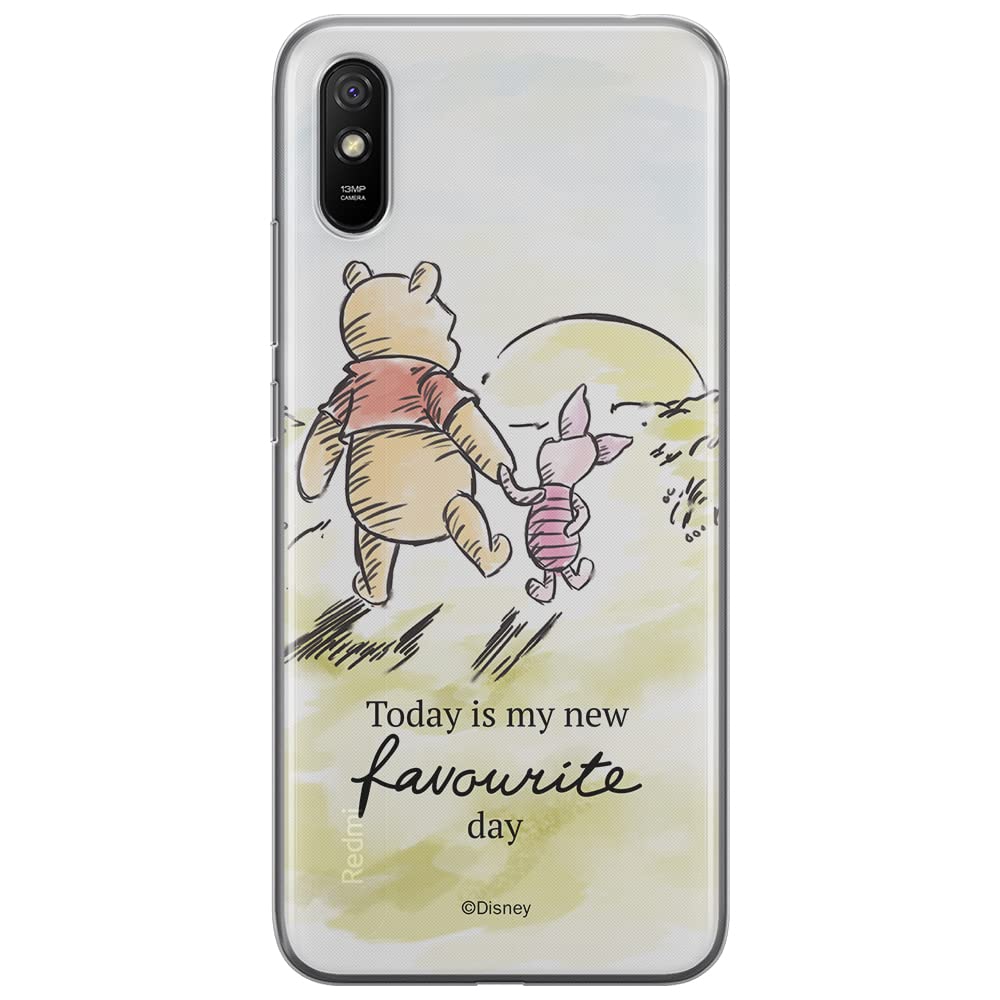 ERT GROUP mobile phone case for Xiaomi REDMI 9A original and officially Licensed Disney pattern Winnie the Pooh and friends 012 optimally adapted to the shape of the mobile phone, case made of TPU