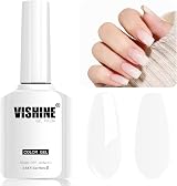 Vishine Milky White Gel Nail Polish 16ml Nude Translucent Soak Off LED view 3