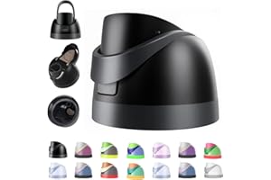 TideBloom Replacement Lid for Owala Freesip, One Button Water Bottle Top Lid Compatible with Owala Cup 16oz 24oz 32oz 40oz, BPA-Free Leakproof Replacement Accessory for Owala Freesip