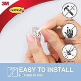 Command Decorating Clips Value Pack 40 Clear Hooks 48 Adhesive Strips view 9